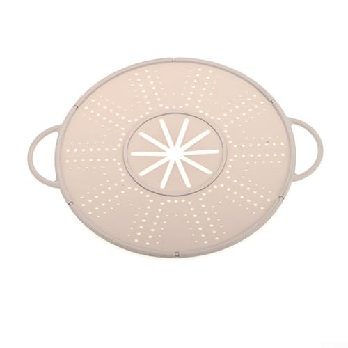 Couvercle en silicone anti-déversement - Outil de cuisine multifonction - Protection contre les débordements - Couvercle de casserole pour poêles et...
