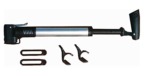 teleskop fahrradpumpe Ideale Mini-Teleskop-Pumpe 240mm Alu Sport & Freizeit On the go Modell:Violett (Uni) Abus
