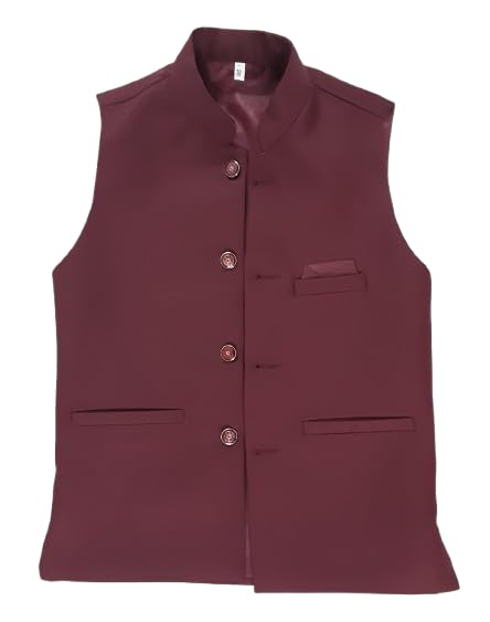 Image of BABY BOSS Stylish & Soft Sleeveless Waistcoat Nehru Jacket for Kids Boys