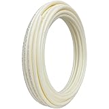 SharkBite Tubo de agua flexible PEX-A blanco de 1/2 pulgada x 100 pies, UA60W100