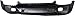 Garage-Pro Rear Bumper Cover Compatible with 2015-2018 Jeep Renegade Textured Latitude/North/Sport Models with BSS Holes - CAPA