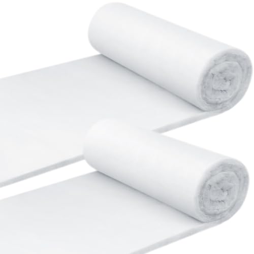 Peryiter 2 Roll Quilt Batting 24 Inch X 2 Yard X 2 Inch Polyester