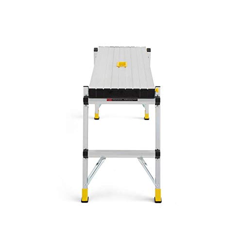 Gorilla Ladders GLWP-47(2-Pack) 47.25 in. x 12 in. x 20 in. Aluminum Slim-Fold Work Platform, 300 lbs. Load Capacity (2-Pack)