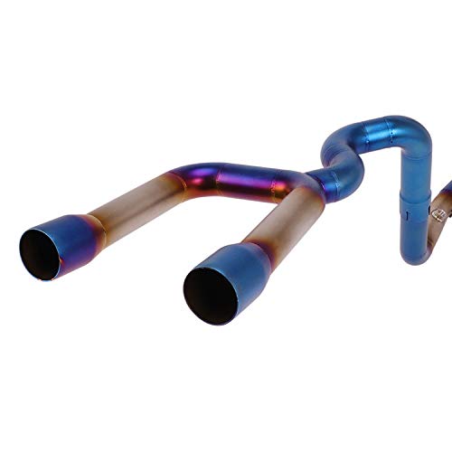 YZF-R25 R3 MT03 MT25 エキパイ 触媒付き(中間パイプ付き) Amazon | YZF R25 R3 MT25 MT03 対応 エキゾーストパイプ 汎用