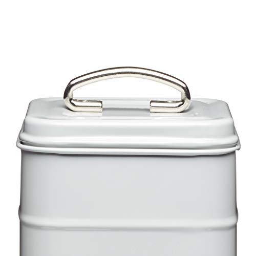 KitchenCraft Living Nostalgia Zuckerbehälter, 11 x 17 cm, Französisch Grau – Ansicht 4