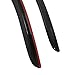 Window Visor Compatible with 2010-2014 Ford Mustang Coupe(Not Fits Convertible), Acrylic Smoke Tinted 2PCS Sun Rain Shade Guard Wind Vent Air Deflector by IKON MOTORSPORTS, 2011 2012 2013