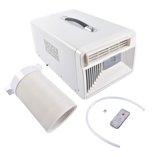 110V Portable Air Conditioner, Mini Camping AC for Tent, RV, Outdoors - Lightweight Compact Personal Cooling Unit