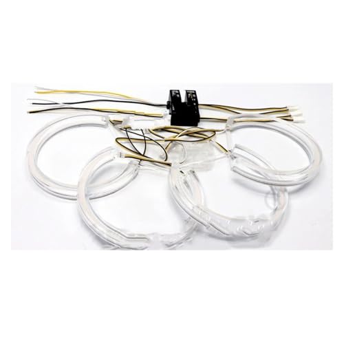Anillos LED Cristal para BMW E46 E36 Luz DRL de Alta Luminosidad Angel Eyes