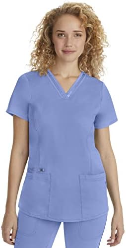 Healing Hands Scrubs Top 3 Pocket V-Neck 2278 Jasmin Womens ...