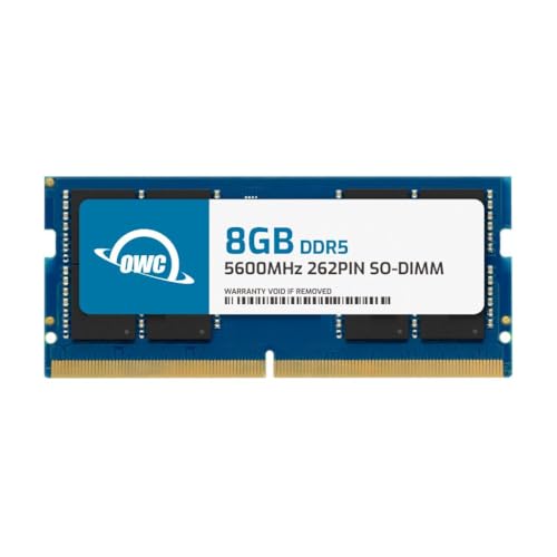 OWC 8GB DDR5 5600 PC5-44800 CL46 1Rx8 262-pin 1.1V Non-ECC SODIMM Memory RAM Module Upgrade Compatible with Lenovo LOQ 15APH8 16APH8