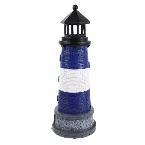 Lámpara solar de jardín azul exterior led decorativa para mesa de terraza