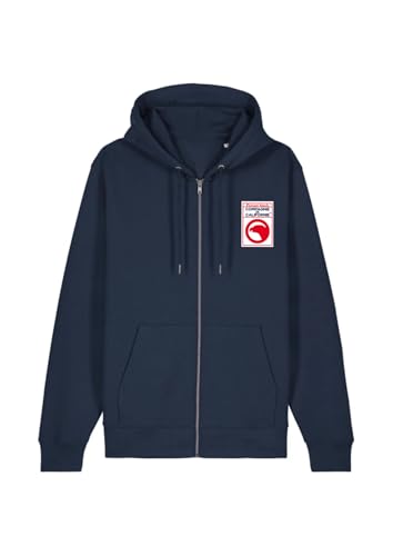 Sweat zip enfant 16 ans marine pour le collège et les loisirs