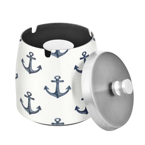 GOODOLD Anchor Stainless Steel Ashtray