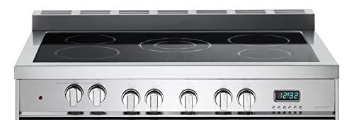 Verona VPFSEE365SS 36 Inch All Electric Freestanding Range Oven 4 Cu. Ft. Convection thumb #5