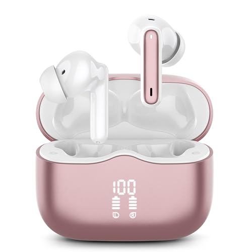 xinwld Wireless Earbud, Bluetooth 5.4 Headphones Deep Bass...