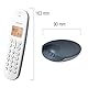 Logicom ILOA 150 Schnurloses Festnetztelefon ohne Anrufbeantworter – Solo – analoge und dect-Telefone – Schiefer