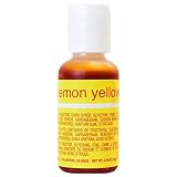 Chefmaster Liqua-gel Colour - Lemon Yellow (.75 oz)