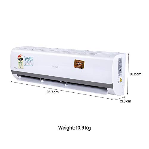 Image of CROMA Copper 3 Star Split Inverter AC with Installation (1.5 Ton, CRAC7557, White) with Free Installation