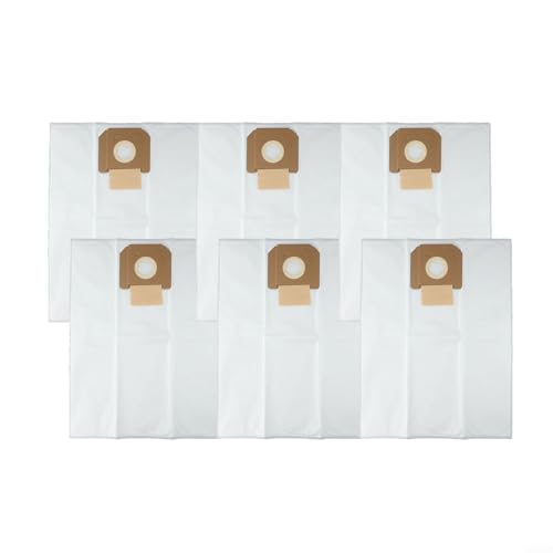 6 bolsas de filtro de forro polar para Bosch GAS serie 35, grado profesional, eficiente captura de polvo, mantenimiento conveniente
