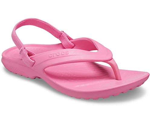 Crocs Classic Flip K tongs pour enfant bleu marine et noir confortables