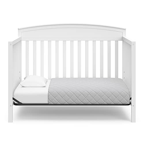 Graco 04530-211 Benton 5-In-1 Convertible Crib (White) – Greenguard Gold Certified, Converts From Baby Crib To Toddler Bed, Daybed And Full-Size Bed thumb #10