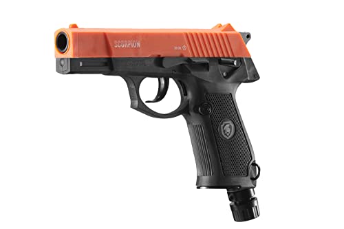 Lancer Tactical Scorpion 0.5 Caliber Non-Blowback Air Pistol - Less Lethal, Ideal for Home and Personal Defense, Police-Grade Pepper Ball Gun-Package/Single (Orange Package) - Image 4