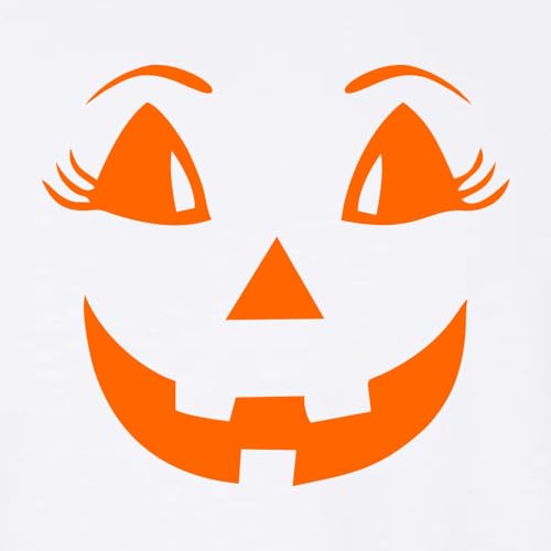 Go All Out Youth Female Jack O Lantern Pumpkin Funny Halloween T-Shirt3