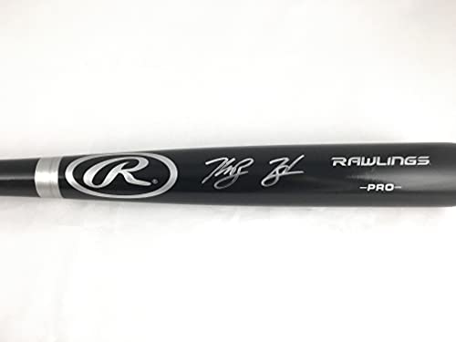 Ke'Bryan Hayes Signed Autographed Black Rawlings Baseball Bat Beckett COA - Silver Ink - Pittsburgh Pirates Rookie
