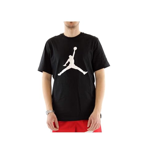 Nike Homme M J Jumpman Crew T shirt, Black/White, S EU