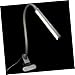 Mipcase Lampada LED da Tavolo con Clip Tre Dimmerabili Luce Tre Colori Proteggi Occhi per Camera da Letto Studio e Ufficio senza Sfarfallio Design Creativo Bianco immagine
