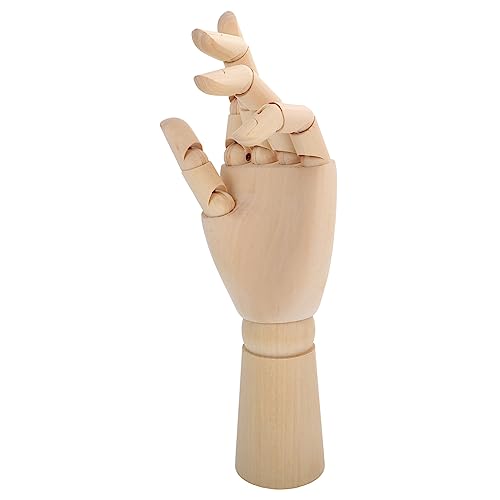Homoyoyo Wooden Puppet Hand Craft Movable Joint Hand Model for Sketching and Art Projects