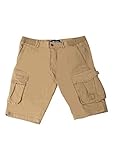 redskins jacke kinder  Redskins Herren Counterpart Panel Lässige Shorts, Beige, 29