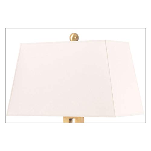 Lampe de table chic et design avec abat-jour rectangulaire - 4
