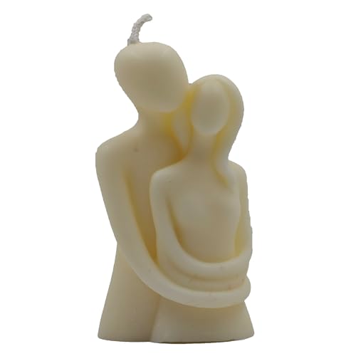 Image of Ein Sof Valentine Day Special Love Couple Candle - Scented Valentine's Day Decoration Items, Romantic Gift for Girlfriend Husband Wife Boyfriend, 10-12 Hour Long Burning Candles