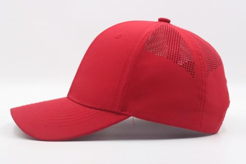 Image of Baseball Cap Snapback Trucker Hat Adjustable Baseball Cap Breathable Trucker Cap Unisex Trucker Hat Blank Mesh Hat Men's Trucker Cap Women's