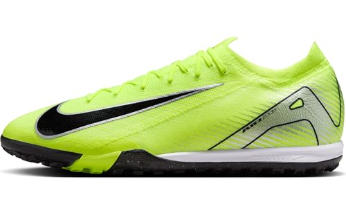 Nike Mercurial Vapor 16 Pro TF Low-Top Soccer Shoes (FQ8687-700, Volt/Black)