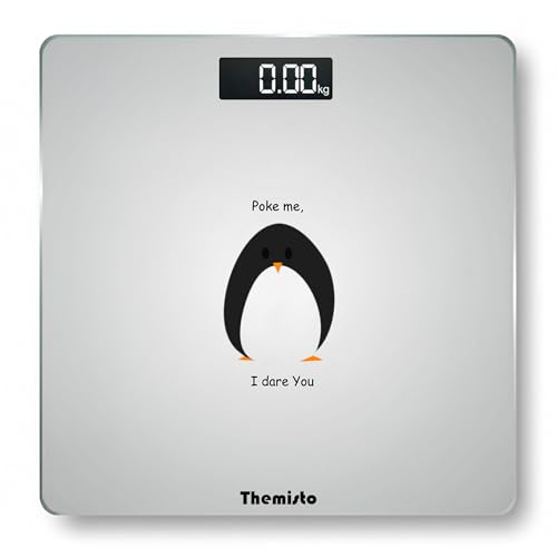 Themisto TH-WS40B Body weight Scale, With High Precision Sensors | Backlit Display | 180 Kg | Made in India