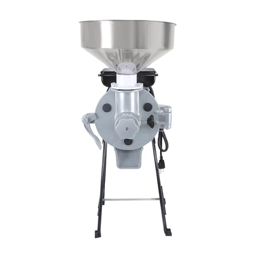 elfinrm 1500W 110V Electric Grinder Grain Mill Grinder Machine for Coffee Feed Flour Cereals Corn Wet & Dry