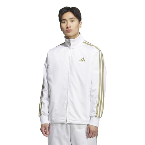 adidas ラメゴールド ジャージ セットアップ シャカシャカ【M
