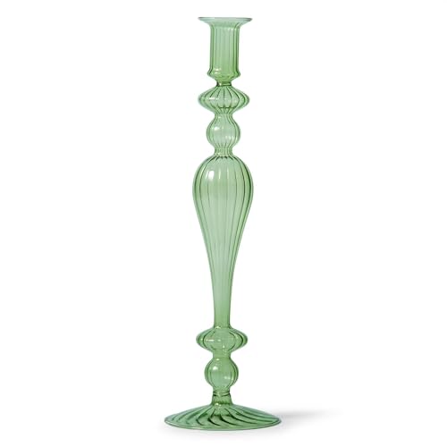 Sur La Table Glass Taper Candle Holder, 13.5