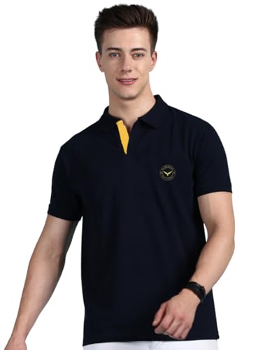 Image of Men's Cotton Regular Fit Polo T-Shirt