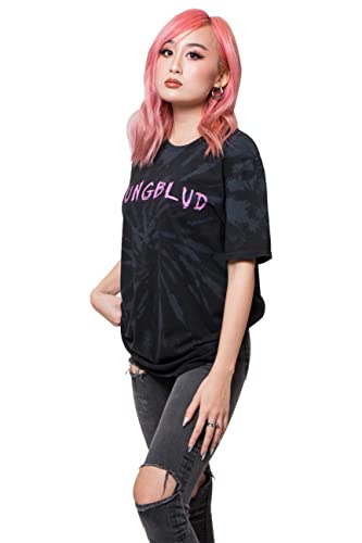 Yungblud T Shirt Scratch Logo Nouveau Officiel Unisex Dip Dye Noir Size XXL Cover