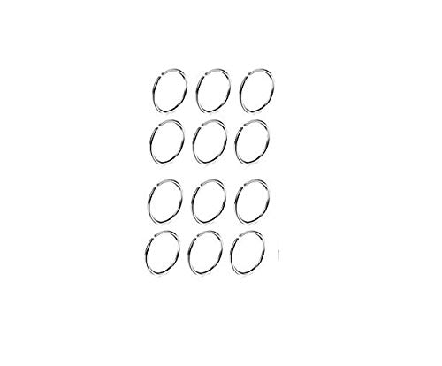 A-One Collection Silver Plated Nose Ring, Bali, Earrings for Women - Set of 12 Pieces (B07VY3ZL5X) Amazon Price History, Amazon Price Tracker
