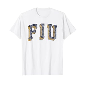 Florida International Golden Panthers Retro Arch T-Shirt