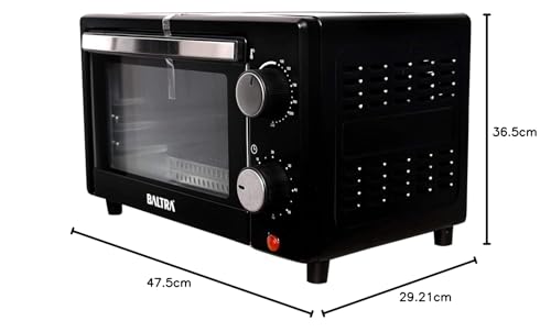 Image of BALTRA Oven Toaster Griller with Temperature Selection 800 W,10 L OTG(Black)