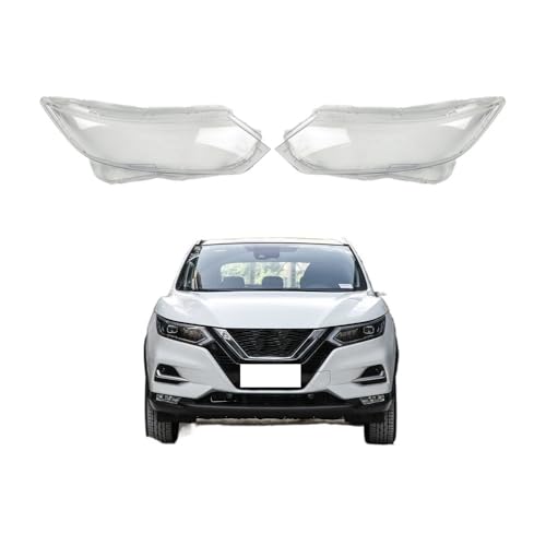 Couvercle lentille phare haute clarté polycarbonate pour Qashqai