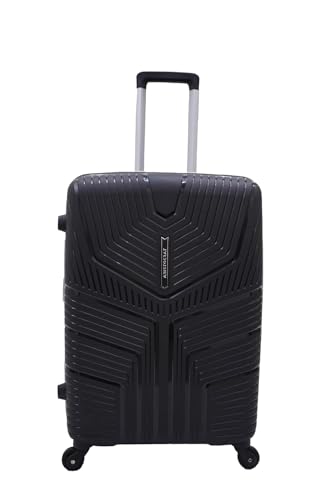 Image of VIP Aristocrat 3 Pc Set Cabin 55 cm (Small),65 cm (Medium),75 cm (Large) 4 Wheels Trolley,Hard Case Lightweight Bag & Combination Lock Suitcase with 7 Years International Warranty (R.Black)