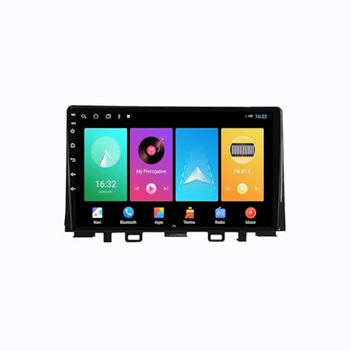 Radio de coche 2 DIN para KIA Rio 2017-2019 con Carplay inalámbrico y pantalla táctil