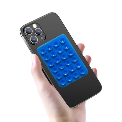 Image of Silicone Mobile Case with Bubble Pop Design Hands-Free Grip for iPhone and Android, Anti-Slip Holder for Videos, Selfies, and More (1 Pcs) Multicolor