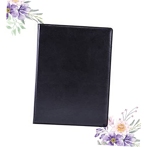 Porte-documents en cuir PU élégant et bloc-notes pour professionnel - 3
